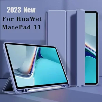 Az esetben az Új Huawei Matepad 11 2021 2023 Anto Weke Aludni Állni Fedő Matepad SE 10.4 a tolltartó Érdekesség Szilícium Esetekben