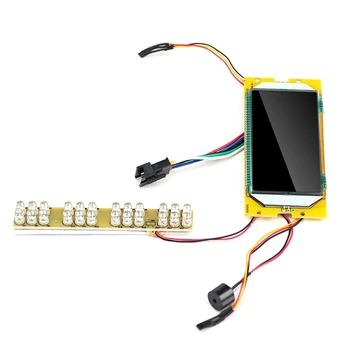 Elektromos Robogó Kijelző LED LCD Képernyő, 8 Inch-Elektromos Robogó Alkatrészek Tartozékok Alkalmas Kugoo
