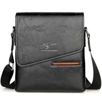 Nyári Luxus Márka Kenguru Messenger Bags Férfi Bőr Alkalmi Kors Táska Férfi Üzleti Válltáska Férfi Kis Kézitáska