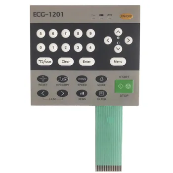 Új Membrán Billentyűzet Billentyűzet Kapcsoló EKG-1201 EKG-1200
